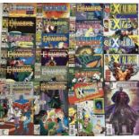 Marvel comics Excalibur mixed group from 1989 to early 2000's. Mainly American price varients. Appro