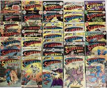 Large quantity of 1970's DC Comics Superman