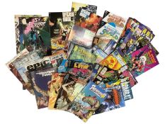 Large quantity of Epic Comics