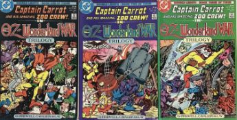 1986 DC Comics, Captain Carrot and his amazing Zoo crew in The OZ Wonderland War trilogy.