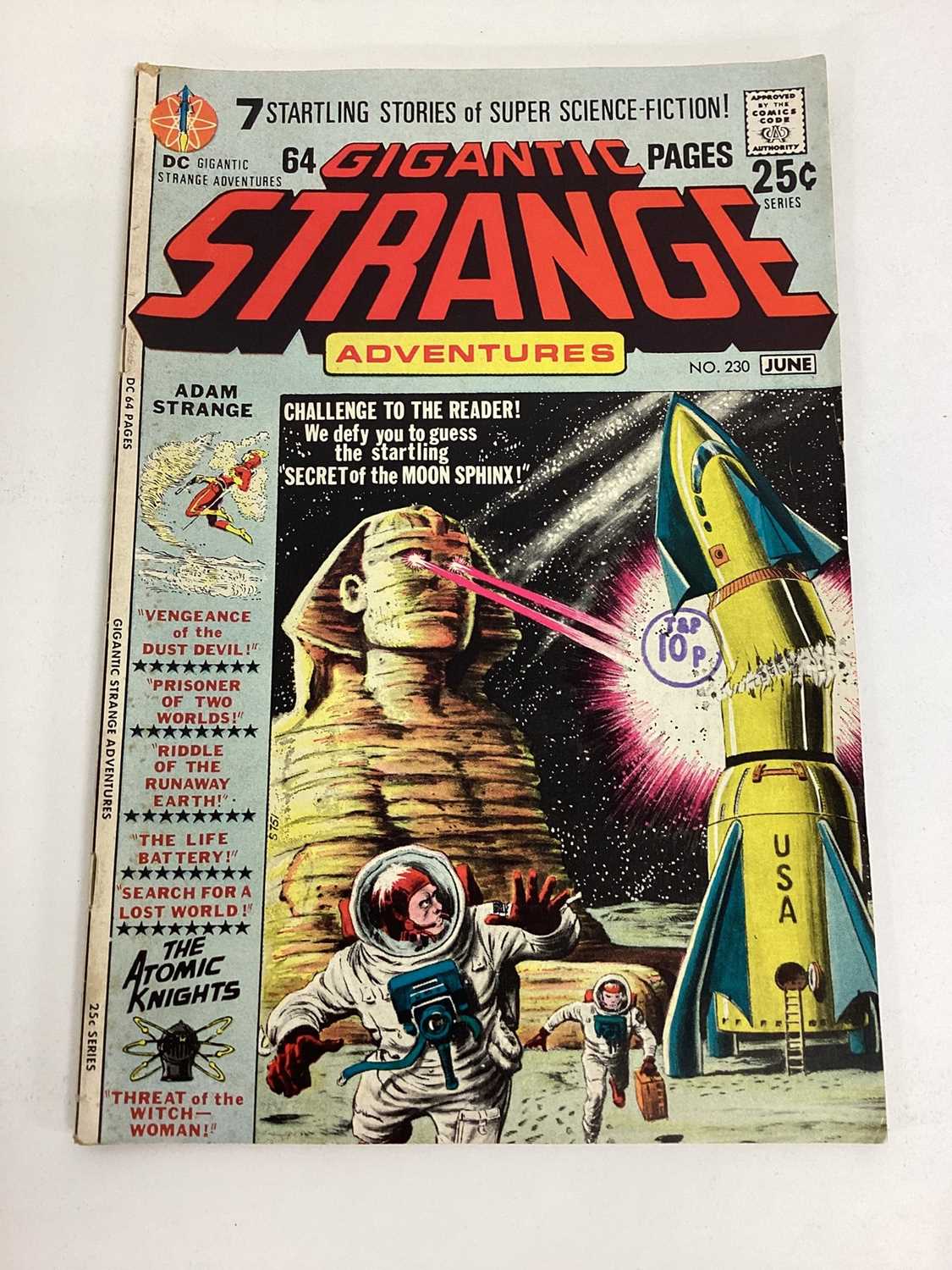 Quantity of 1970's DC Comics, Adam Strange - Image 4 of 14