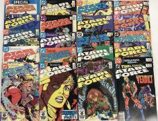 DC Comics, 1984-85 Atari Force Complete Run #1-20 together with 1986 Special Atari Force #1