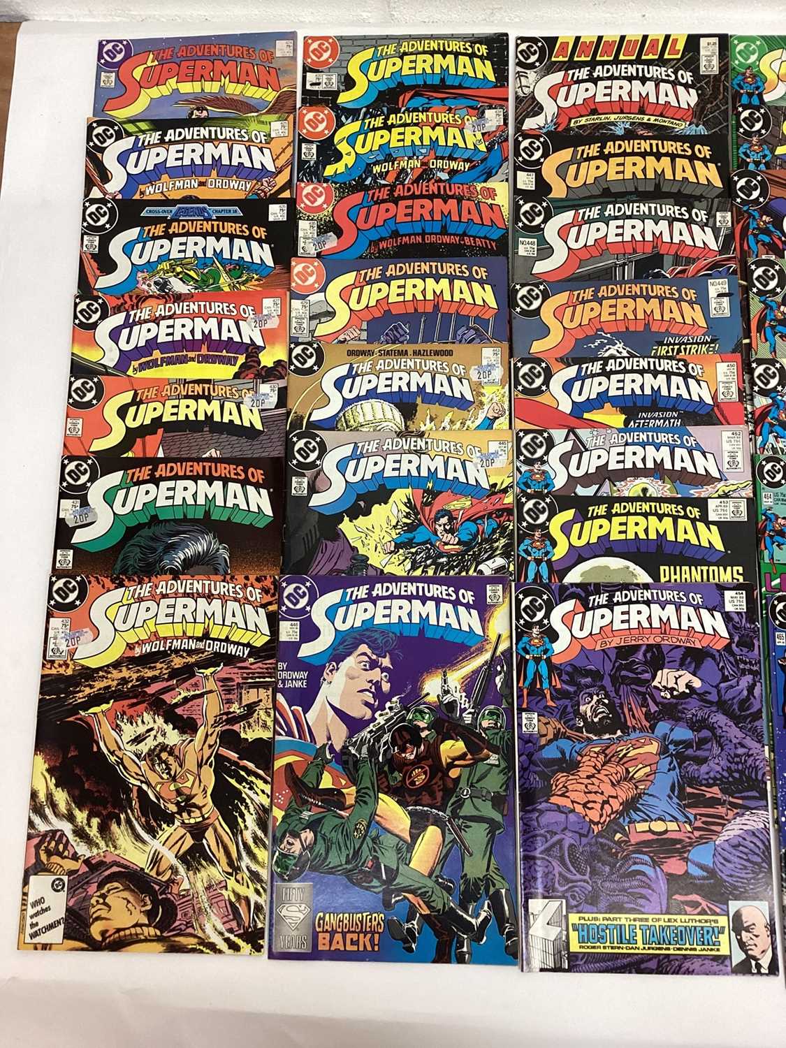 Large quantity of DC Comics, The Adventures of Superman - Image 2 of 9