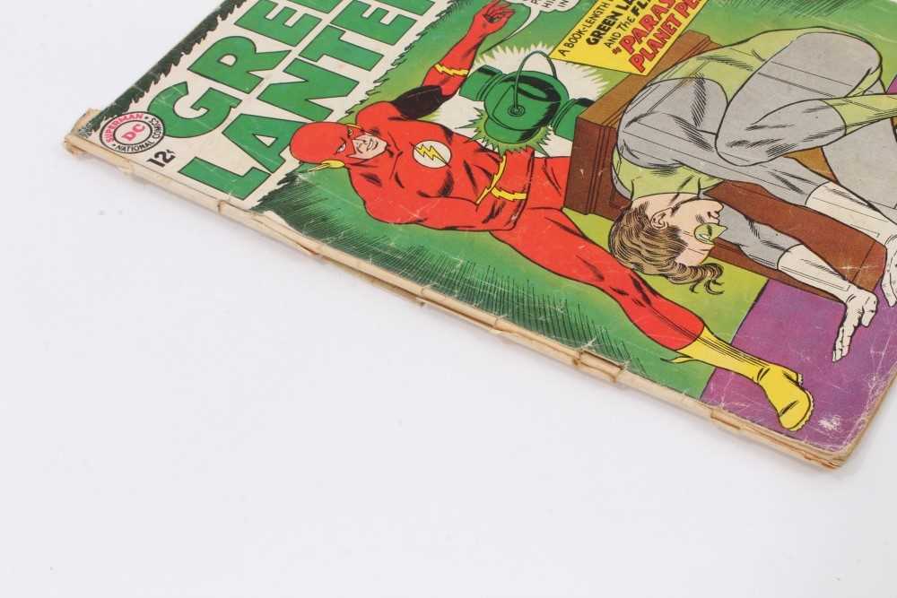 Twelve 1960's DC Comics, Green Lantern #4 (Poor Condition, No cover) #6 (1st appearance Tomar-re) #8 - Image 109 of 117