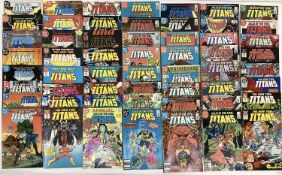 Large quantity of DC Comics, The New Teen Titans and Tales of The Teen Titans