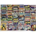 Large group of Marvel comics 1980's. To include The Avengers, Moon Knight, Daredevil, The Incredible