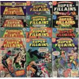 Twelve DC Comics 1970's The Secret Society Of Super Villains #1 #3 #4 #5 #7 #8 #10 #11 #12 #13 #14 #