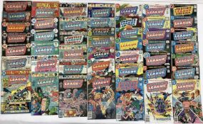 Large quantity of 1970's and 80's DC Comics, Justice League of America. Approximately 130 comics