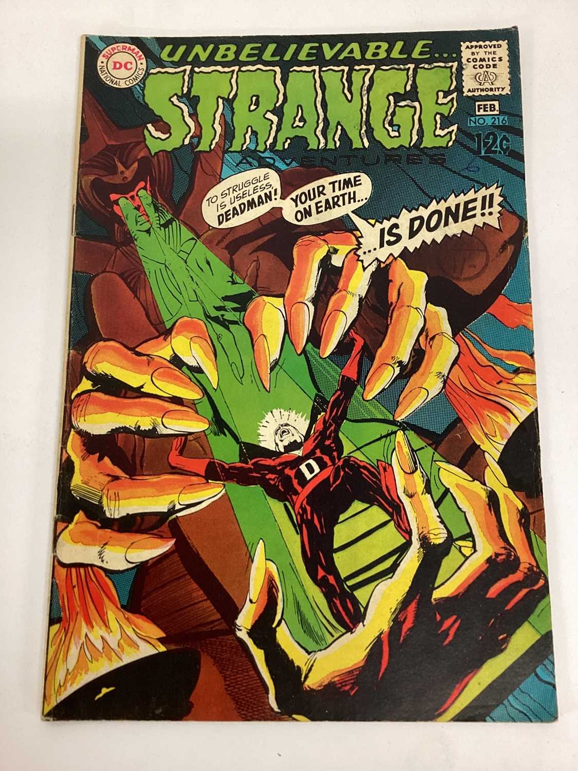 Quantity of 1960's DC Comics, Strange Adventures # 117 #156 #163 #208-216 (Deadman Run in comics and - Image 4 of 12