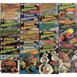 Quantity of 1960's DC Comics, Strange Adventures to include #180 (1st appearance and origin of Anima
