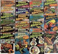 Quantity of 1960's DC Comics, Strange Adventures to include #180 (1st appearance and origin of Anima