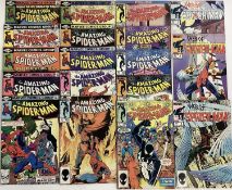 Small group of Marvel comics The Amazing Spider-Man. Issues 200, 201, 202, 203, 204, 205, 206 and 20