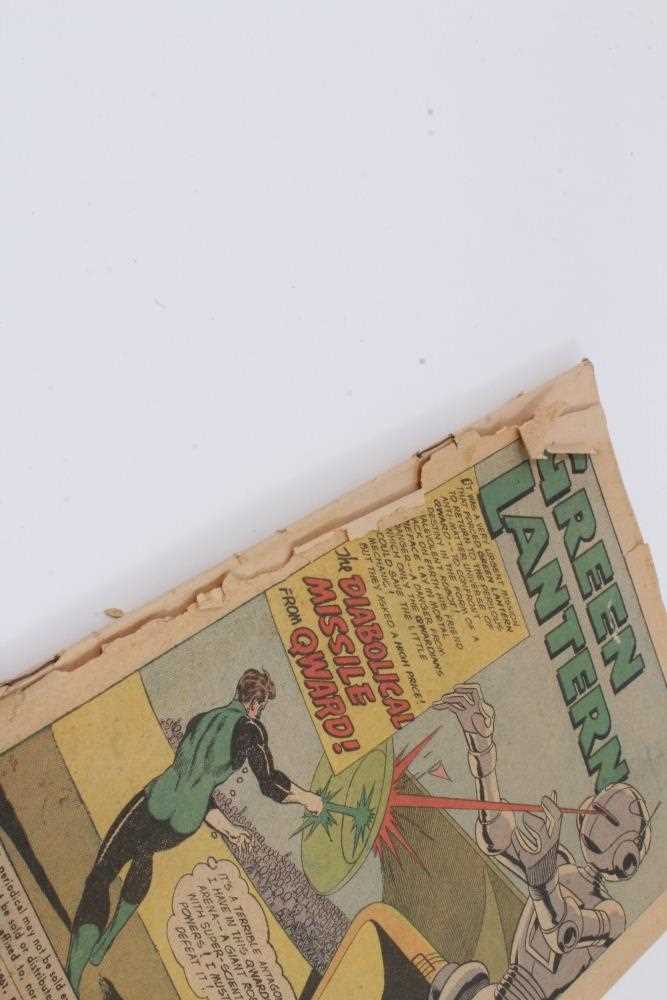 Twelve 1960's DC Comics, Green Lantern #4 (Poor Condition, No cover) #6 (1st appearance Tomar-re) #8 - Image 3 of 117