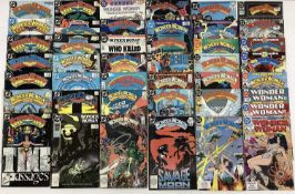 Quantity of 1980's-90s DC Comics, Wonder Woman to include 1987 Wonder Woman #1