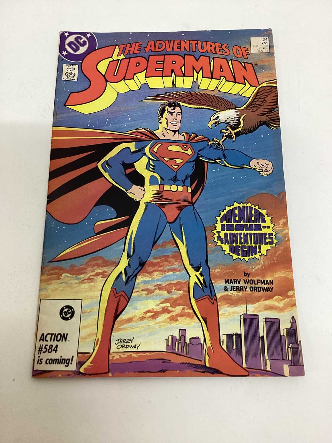 Large quantity of DC Comics, The Adventures of Superman - Image 4 of 9