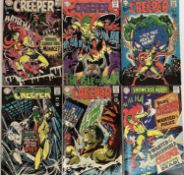 Six 1968 DC Comics Beware The Creeper #1 #3 #4 #5 #6 #73