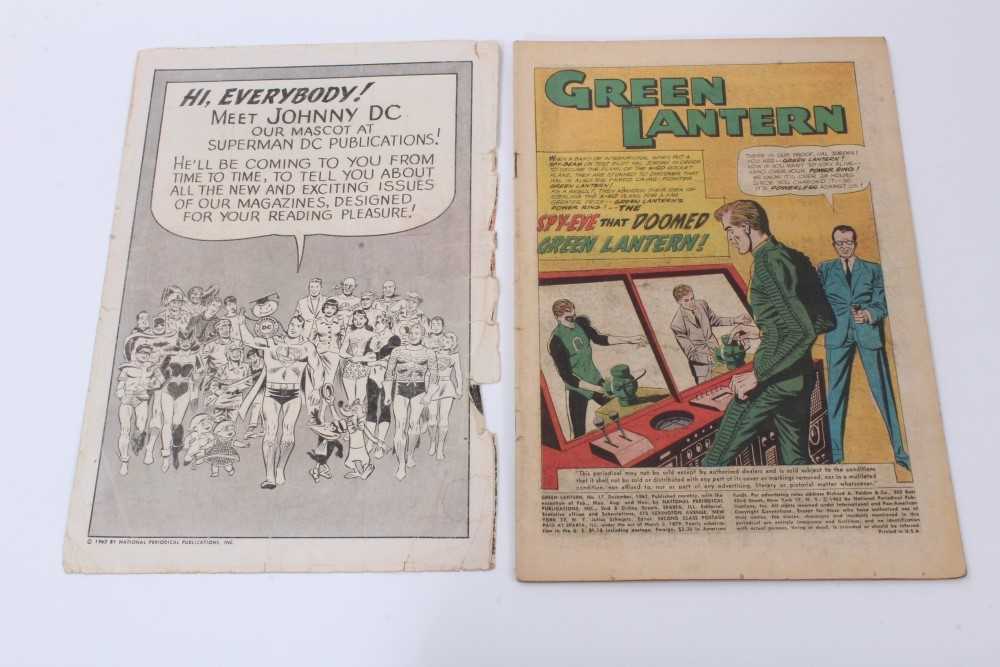 Twelve 1960's DC Comics, Green Lantern #4 (Poor Condition, No cover) #6 (1st appearance Tomar-re) #8 - Image 94 of 117