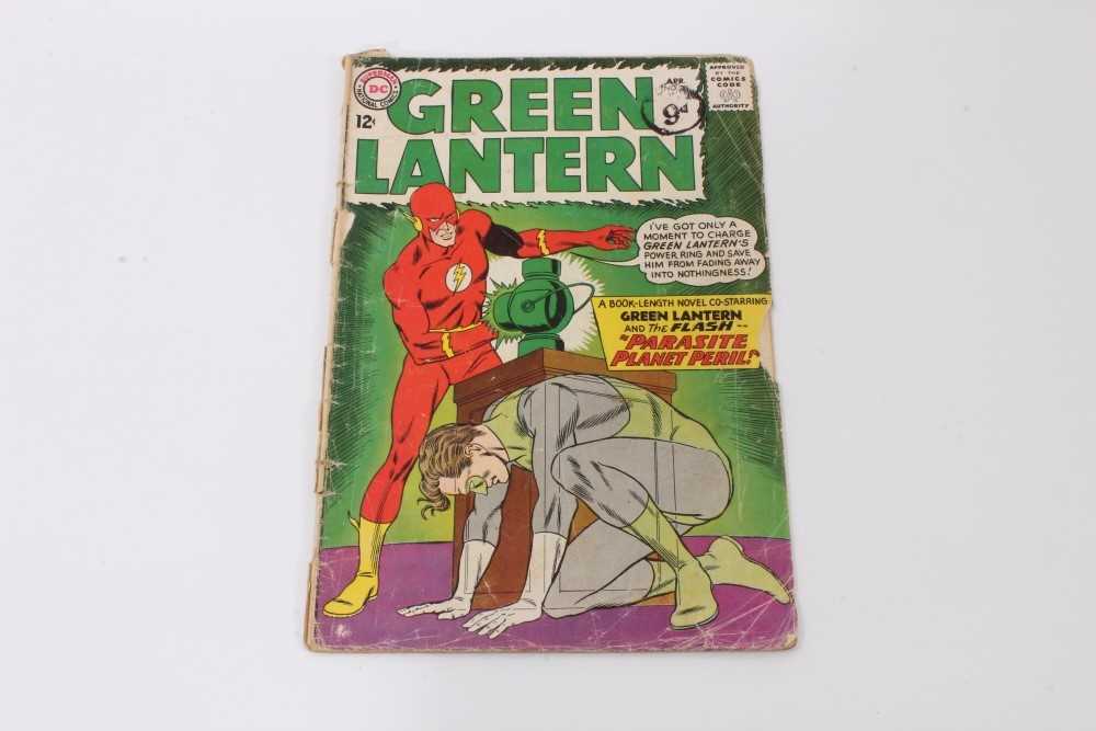 Twelve 1960's DC Comics, Green Lantern #4 (Poor Condition, No cover) #6 (1st appearance Tomar-re) #8 - Image 115 of 117