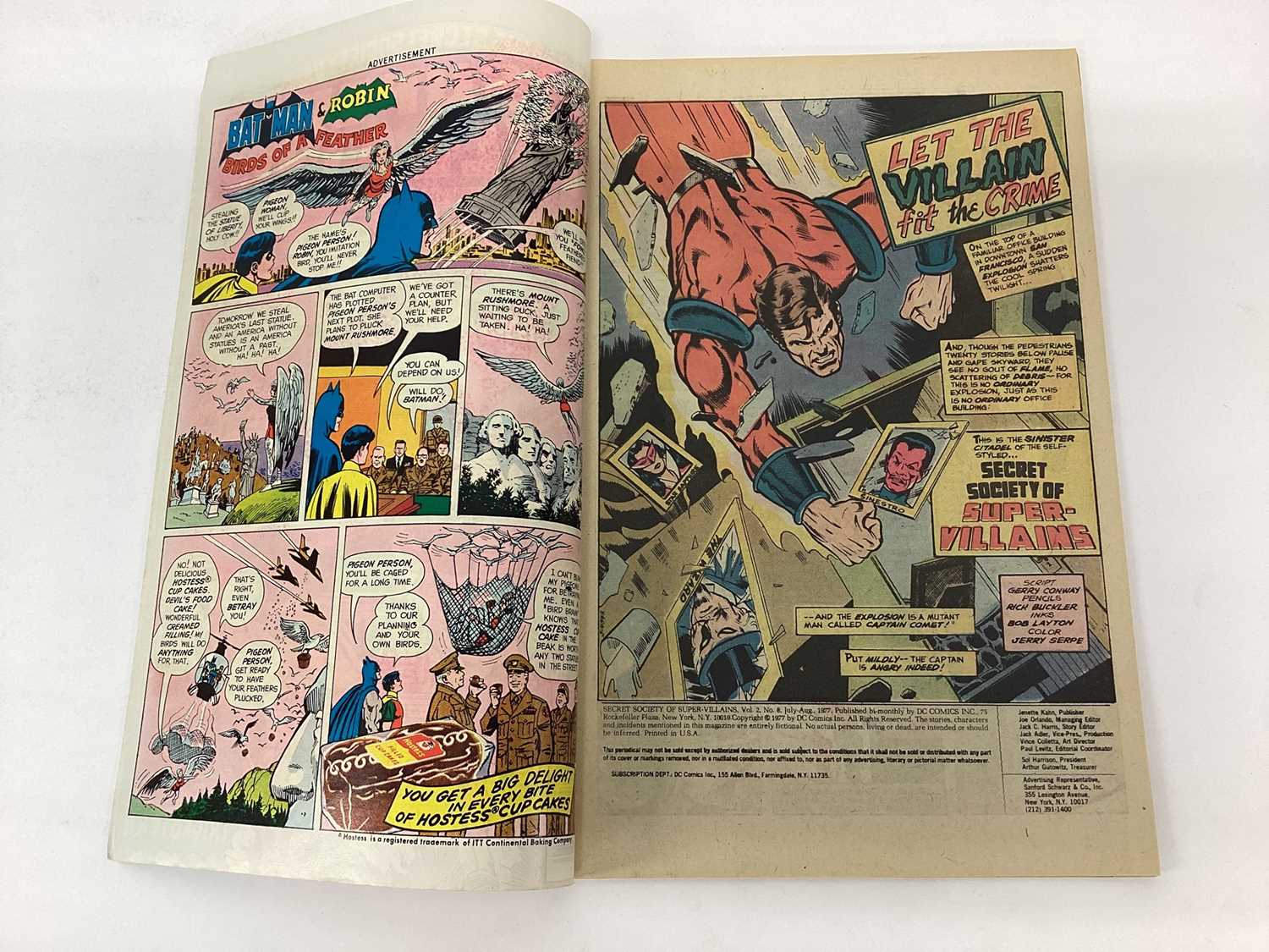 Twelve DC Comics 1970's The Secret Society Of Super Villains #1 #3 #4 #5 #7 #8 #10 #11 #12 #13 #14 # - Image 8 of 13