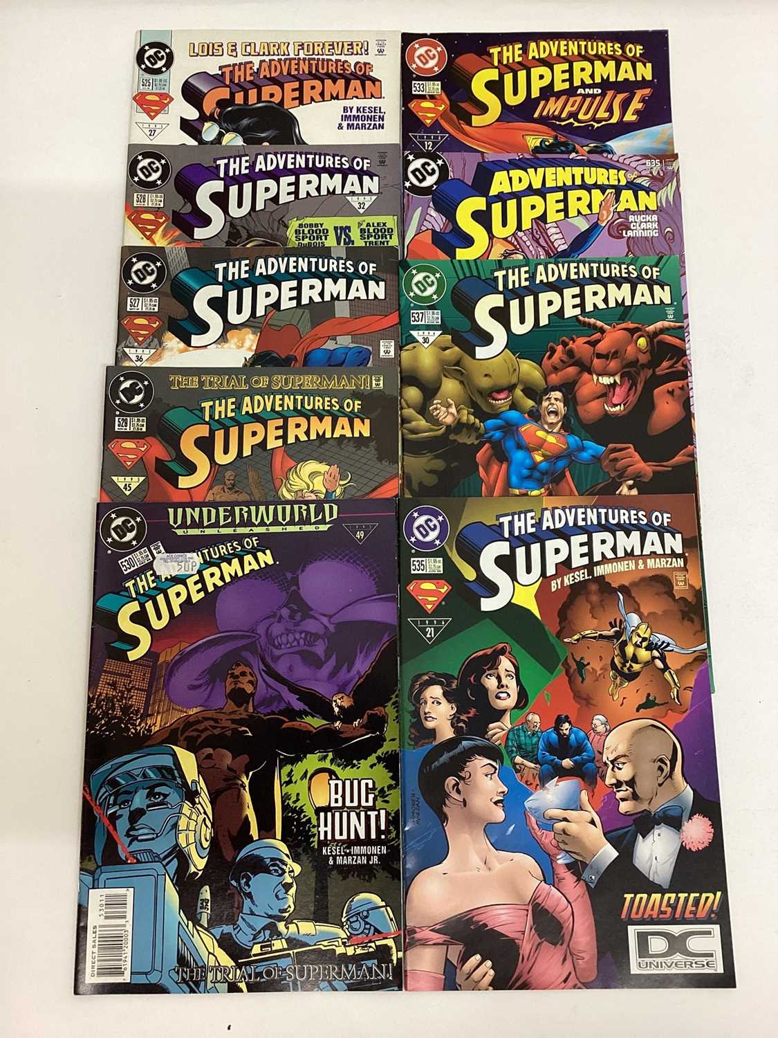 Large quantity of DC Comics, The Adventures of Superman - Image 9 of 9