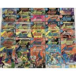 Large quantity of 1980's DC Comics, Action Comics to include #521 1st appearance of Vixen, #527 1st