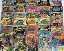 Large quantity of 1980's DC Comics, Action Comics to include #521 1st appearance of Vixen, #527 1st