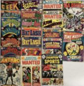 Quantity of mostly 1960's DC Comics to include Anthro, Secret Origins #8, Brother Power The Geek #1