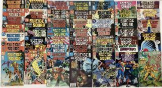 Large quantity of 1980's and 90's DC Comics , Suicide Squad to include #1 #2 #3