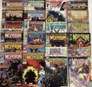 Group of Marvel comics Wolverine mostly 1990's. To include issues 54 to 58, Werewolf by night. Appro