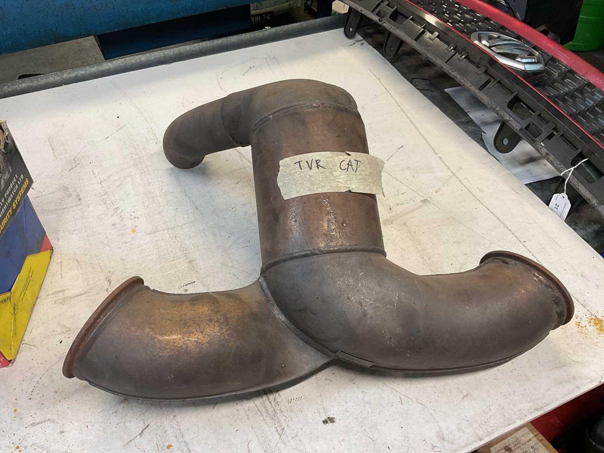 TVR catalytic converter (model unknown).