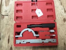 Timing tool kit for Vauxhall / Opel 3-cylinder engines (Agila & Corsa), cased.