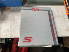 TVR S Series parts catalogue in folder