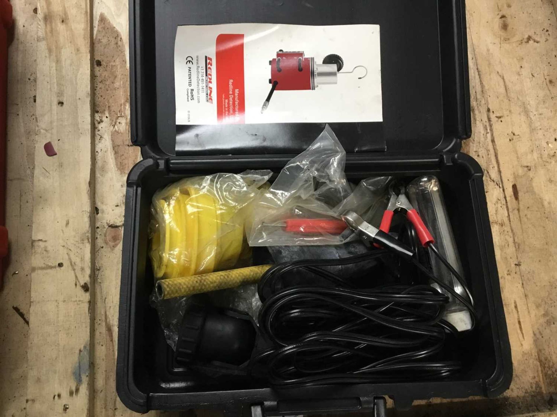 Smoke pro diagnostic leak detector accesories, cased
