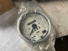 TVR speedometer, sealed in packaging, believed to be Griffith / Chimera era.