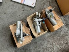 Two new old stock Rover 200 rear wiper motors, part number DLB10116, and other new old stock rear wi