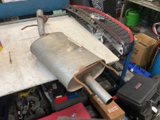 Rover 25 / MG ZR 1.4 exhaust back box.