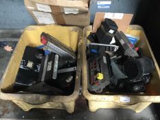 Lot mainly MG Rover ECUs , radios etc ( un-tested) -2 boxes