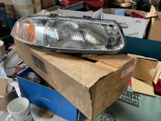 New old stock Rover 200 headlight, part number XBC10286