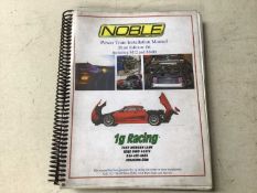 Noble Handbook and Dealership Bullitins and a Noble wiring booklet (3)