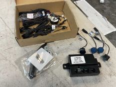 New and unused aftermarket parking sensor kit.