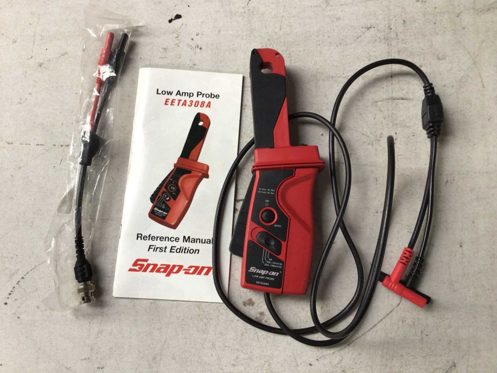 Snap On Low Amp Probe EETA308A and wiring