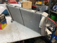 Aluminium performance radiator believed to be for a Noble