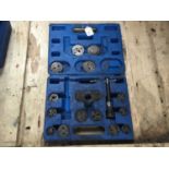 Brake calliper rewind tools, cased