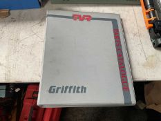 TVR Griffith parts catalogue in folder.