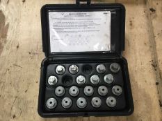 MG Rover master key locking wheel nut set, cased