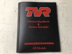 TVR unused Owners Hanbook and Service Record 350i-280i-200