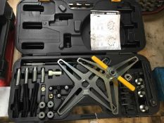 LUK clutch alignment tools, cased