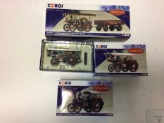 Corgi Vintage Glory 1:50 scale Limited Edition die cast models of Burrell, Fowler and Garrett Showma