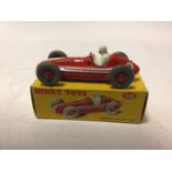 Dinky Maserati Racing Car No 231, Cooper-Bristol No 233, H.W.M. Racing Car No 235, all boxed (3)