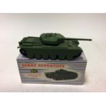 Dinky 10-ton army truck No 622, Centurian Tank No 651 both in original boxes (2)